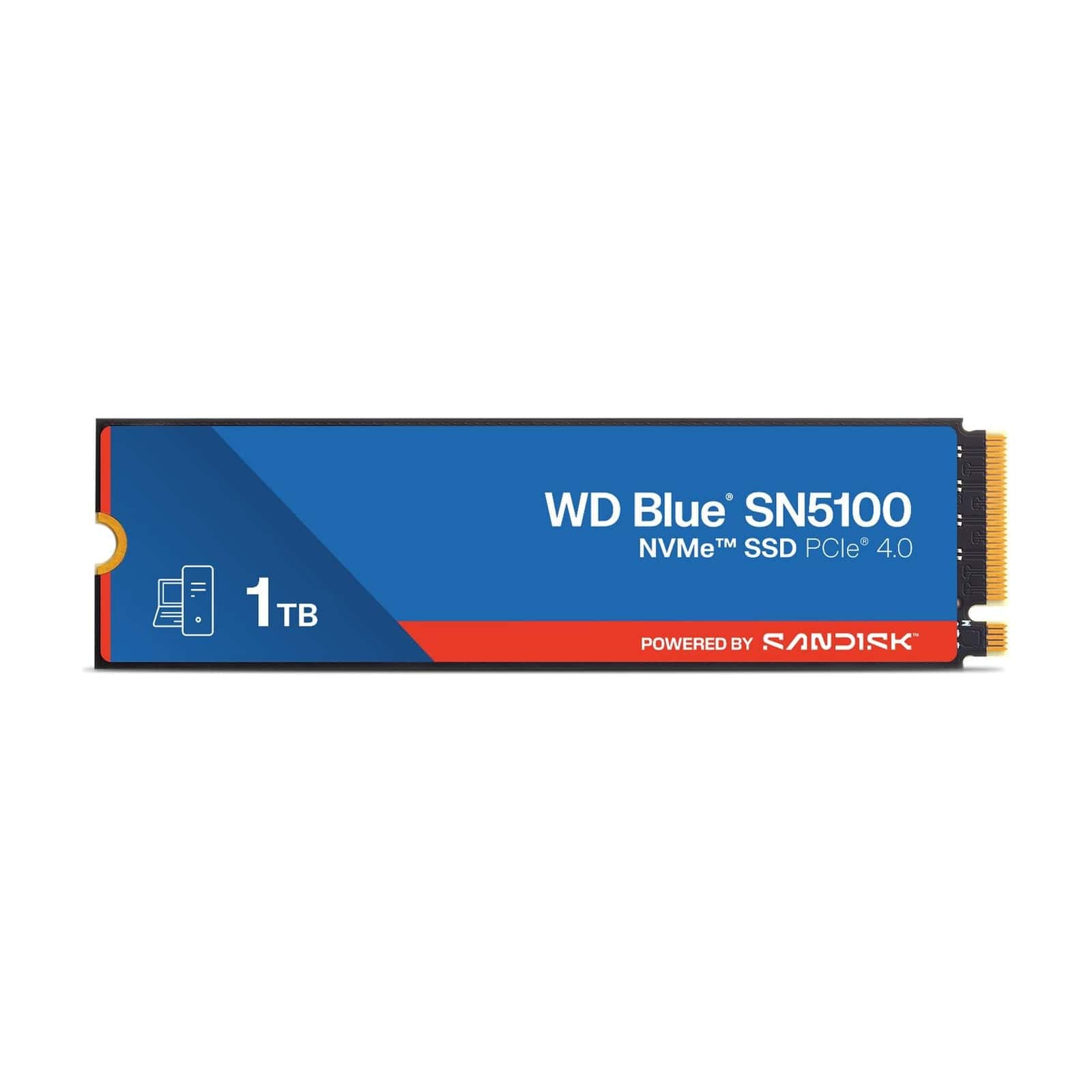 SanDisk WD Blue SN5100 1TB NVMe PCIe Gen4 SSD
