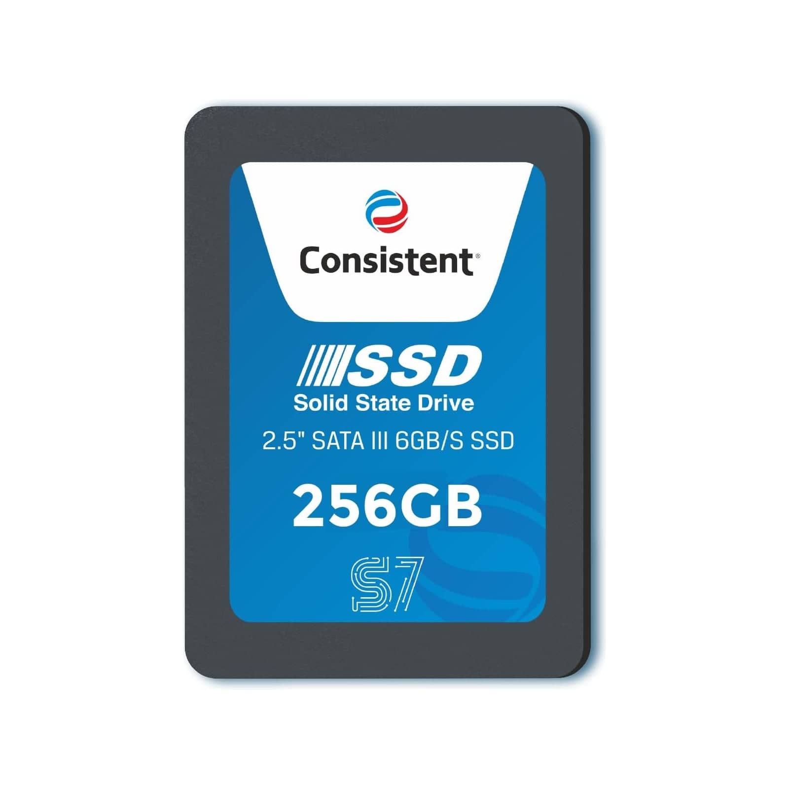 Consistent SSD 256GB 2.5 Inch SATA Internal SSD