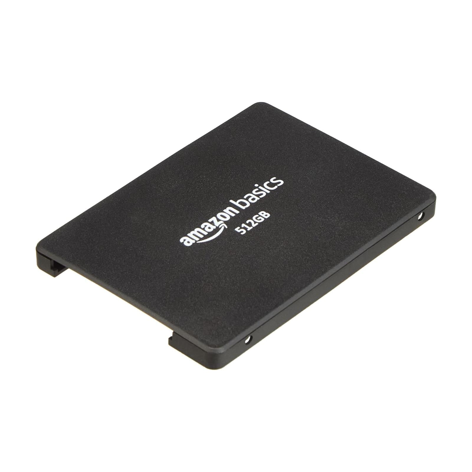 Amazon Basics 2.5 inch SATA Internal SSD 512 GB | Speed up to 560 MBps | Energy Efficient | Sleek & Lightweight