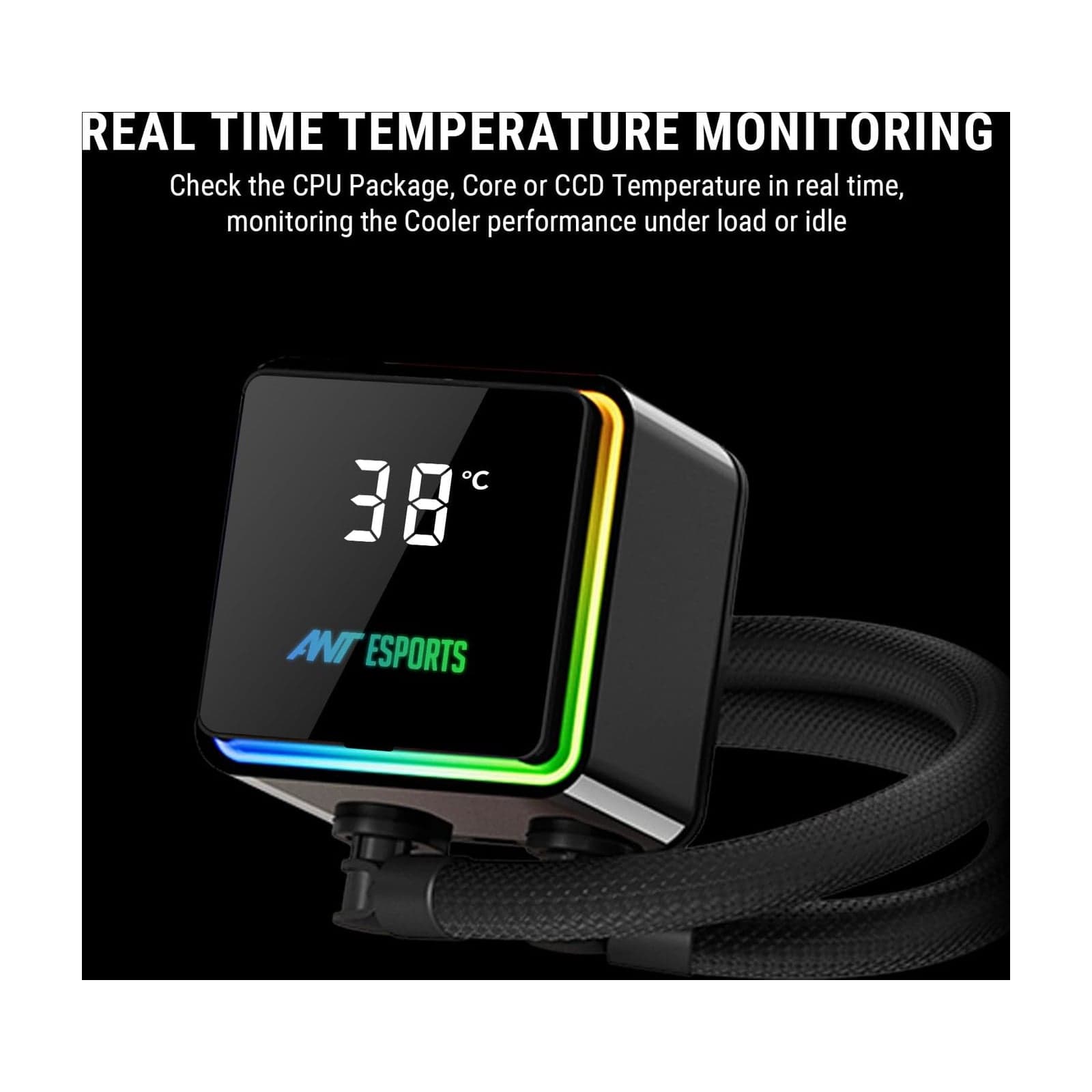 Ant Esports ICEStorm 360 ARGB AIO Liquid Cooler