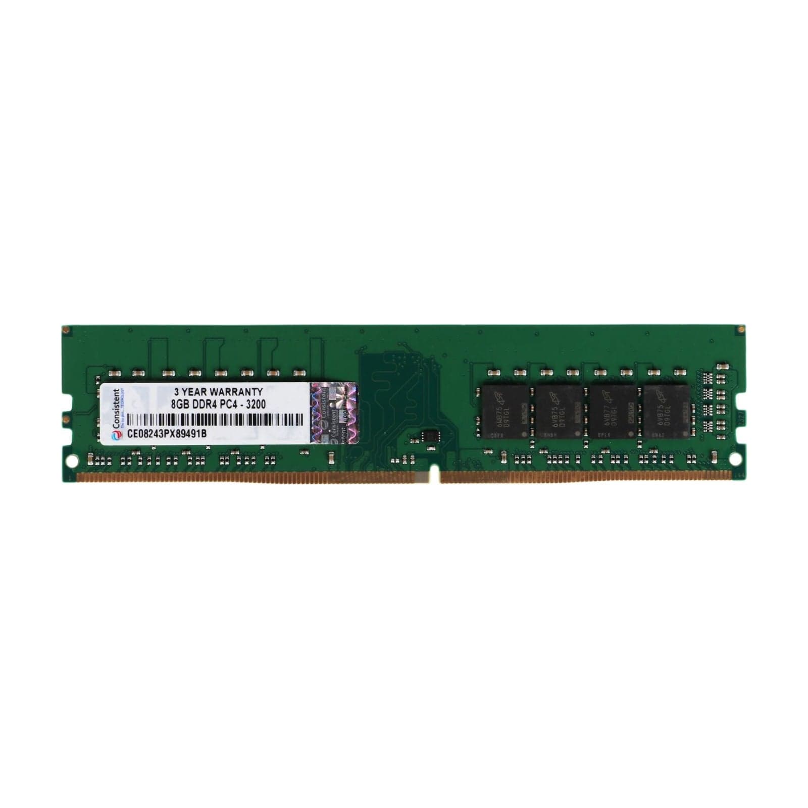 Consistent 8GB DDR4 3200MHz Desktop RAM