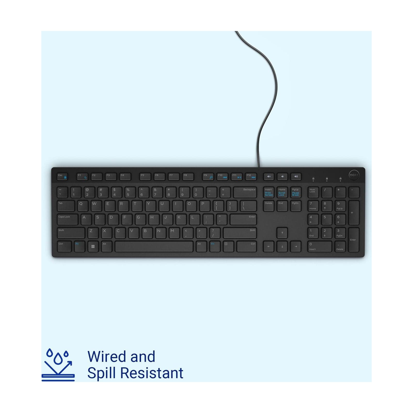 Dell KB216 Wired Multimedia Keyboard