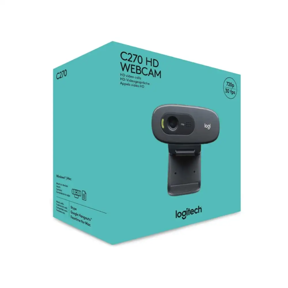 Logitech Webcam c270 720P