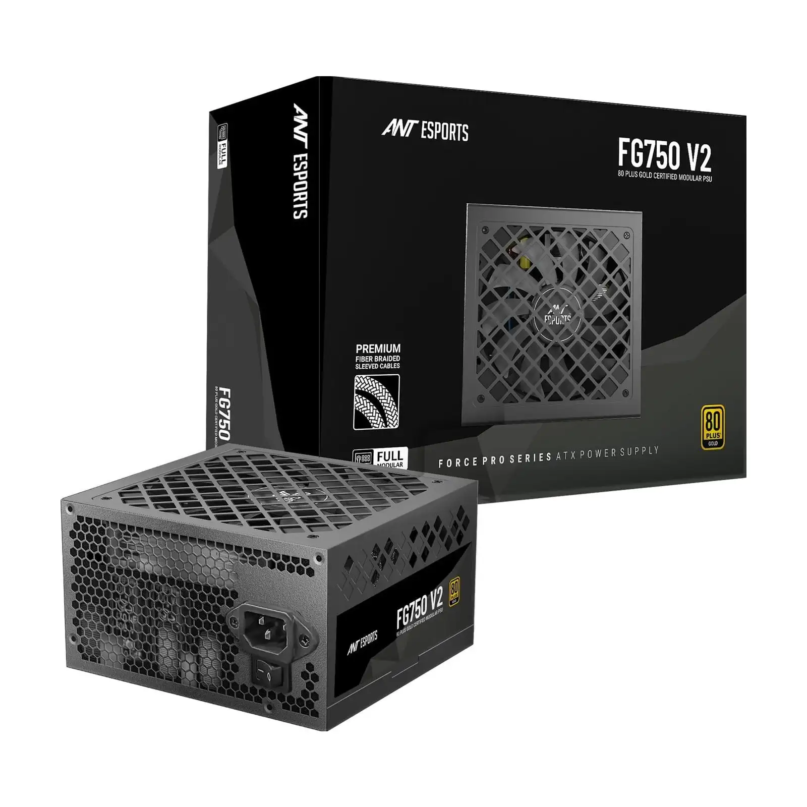 Ant Esports FG750 V2 750W 80 Plus Gold Fully Modular PSU