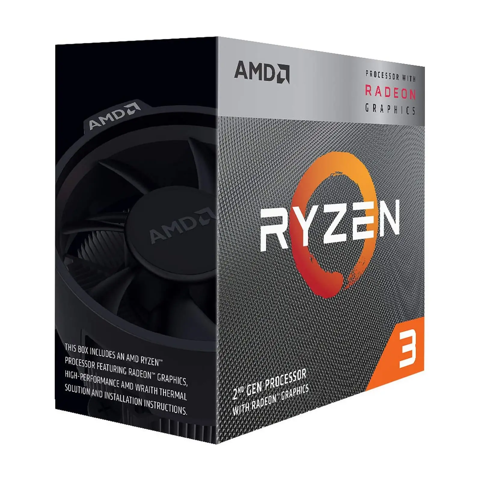 AMD Ryzen 3 3200G Desktop Processor with Radeon Vega 8 Graphics