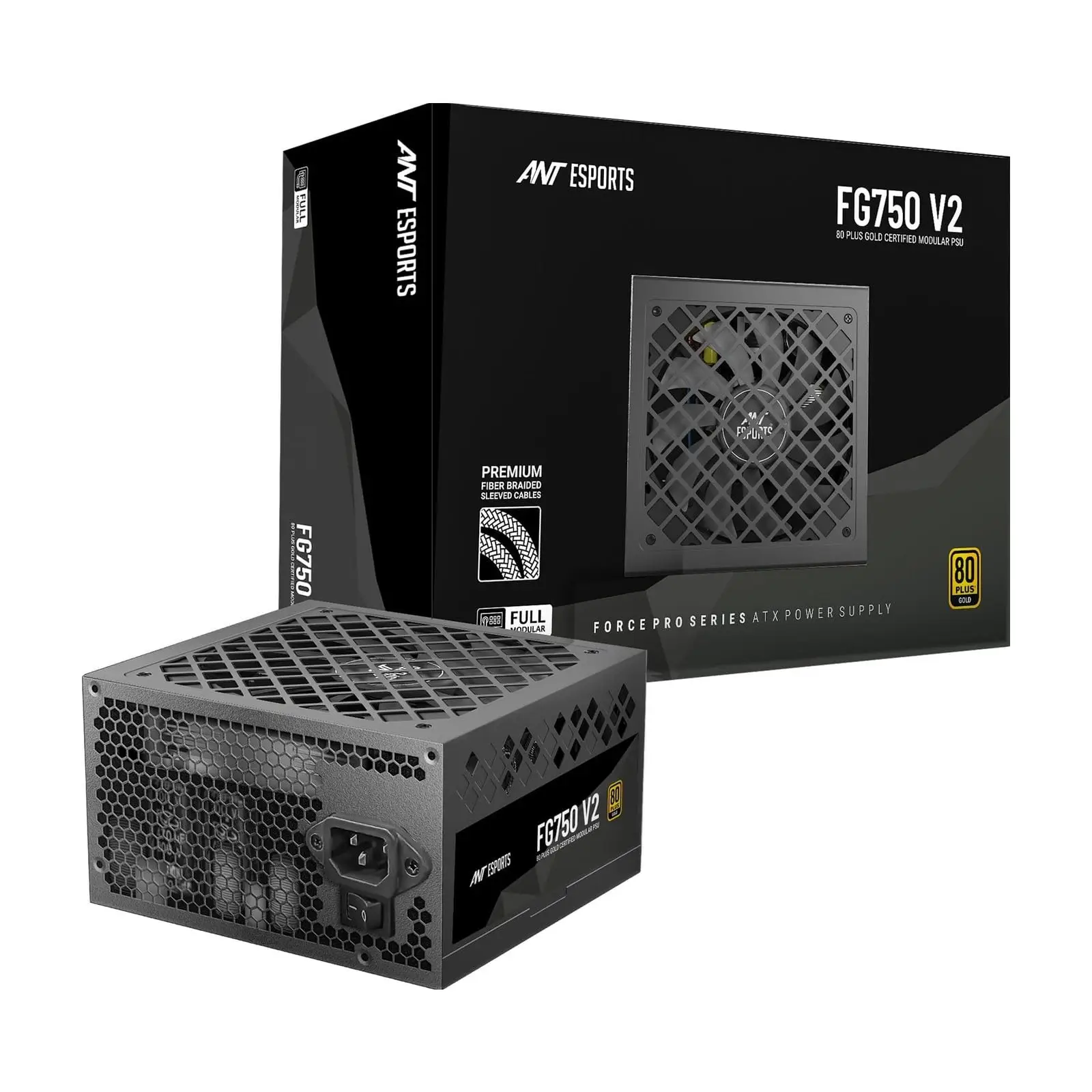 Ant Esports FG750 V2 750W 80 Plus Gold Fully Modular PSU
