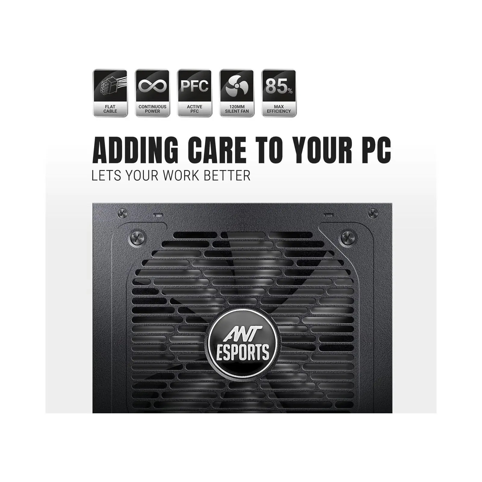 Ant Esports FG750 V2 750W 80 Plus Gold Fully Modular PSU