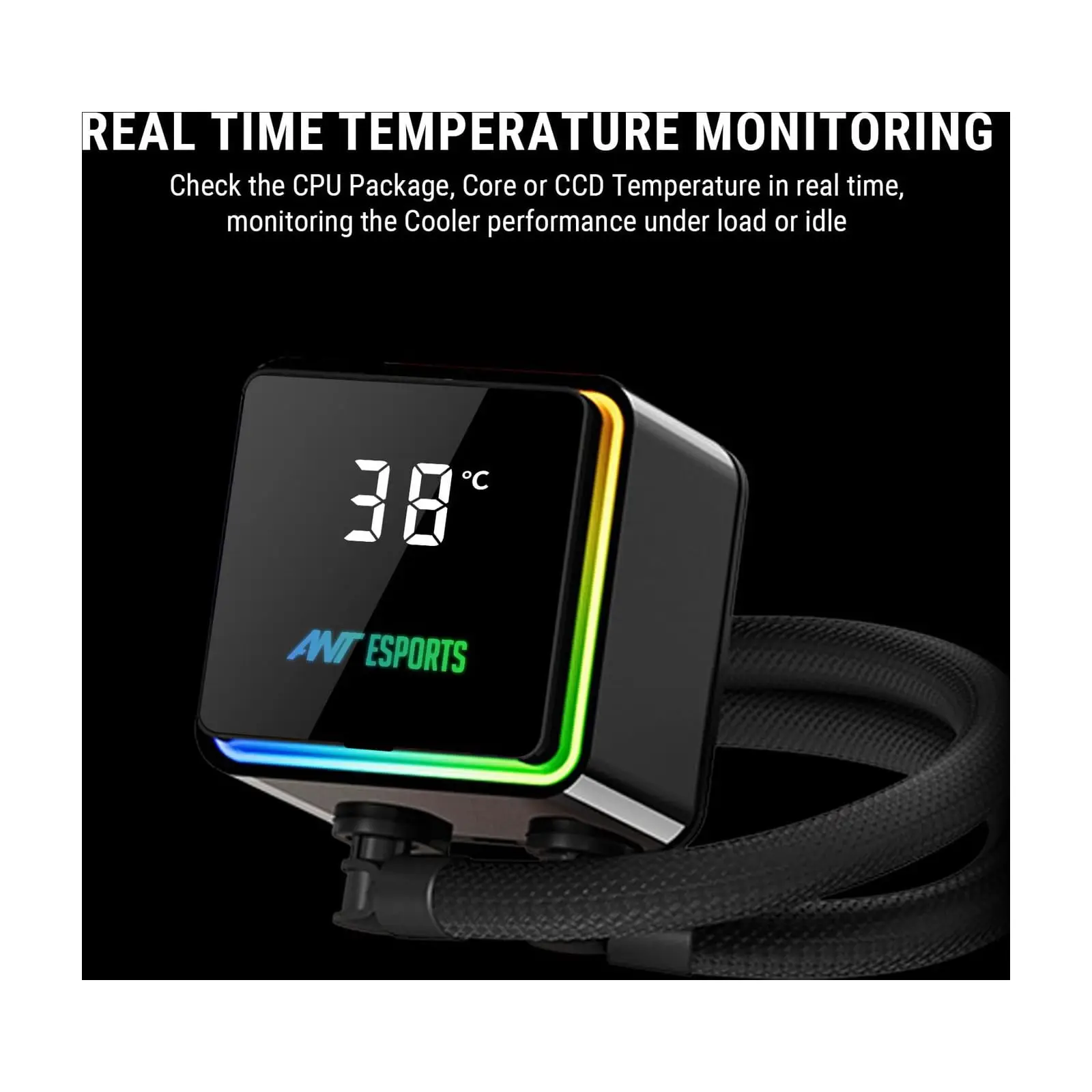 Ant Esports ICEStorm 360 ARGB AIO Liquid Cooler