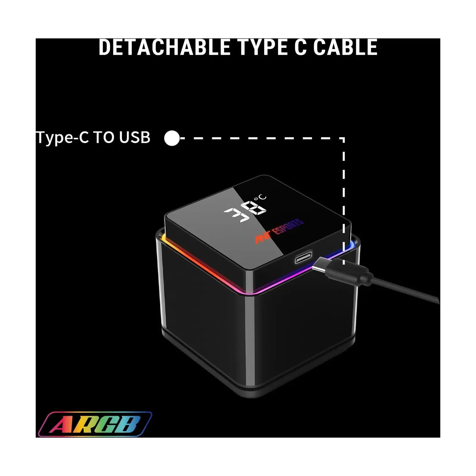Ant Esports ICEStorm 360 ARGB AIO Liquid Cooler