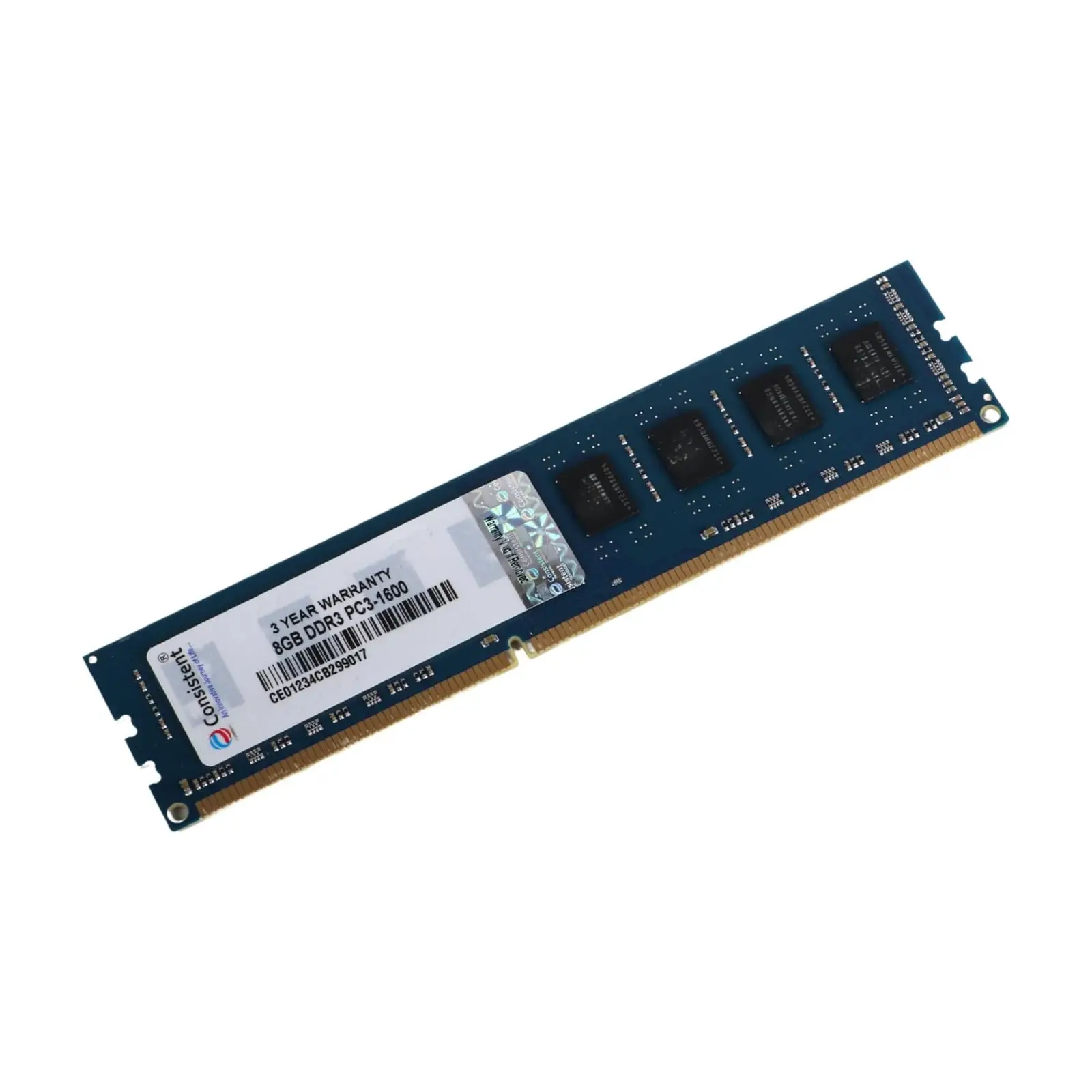 Consistent 8GB DDR3 1600MHz Desktop RAM