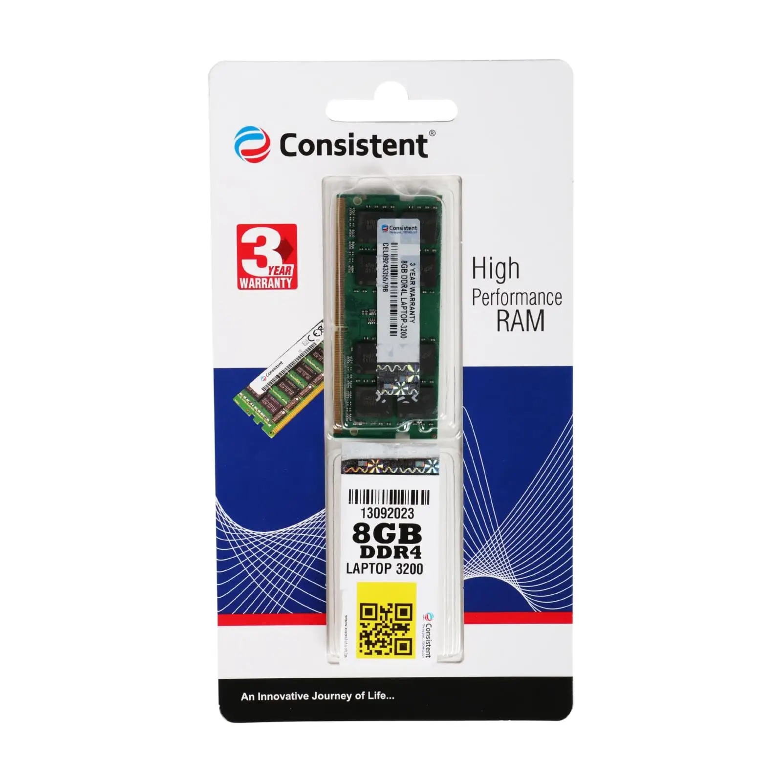 Consistent 8GB DDR4 3200MHz Laptop RAM