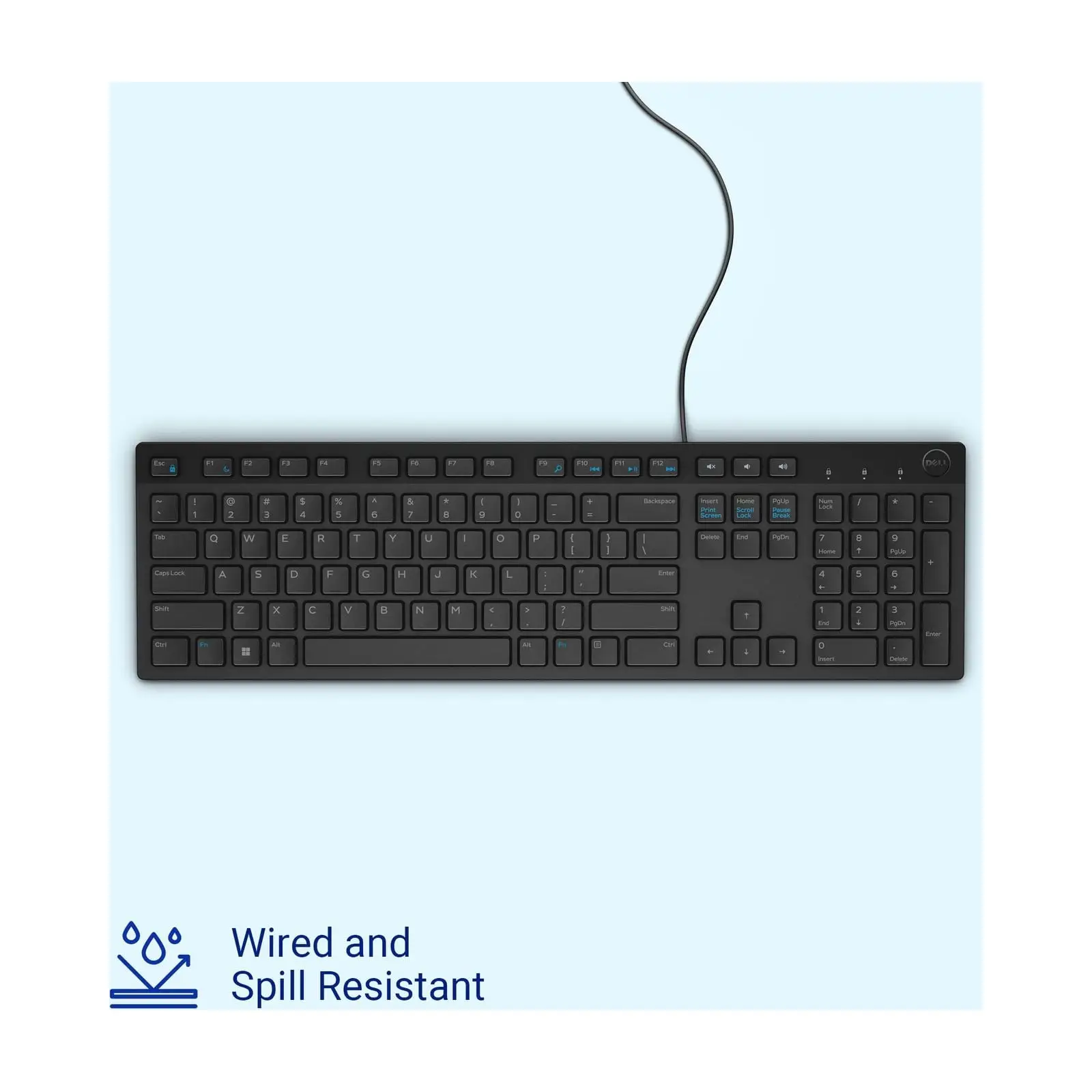 Dell KB216 Wired Multimedia Keyboard