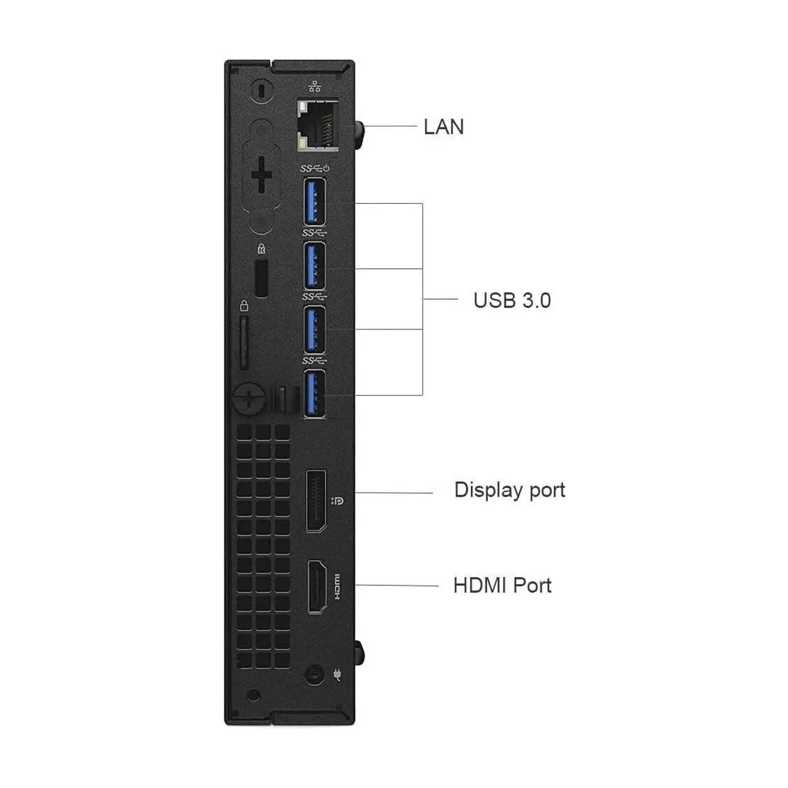 Dell Optiplex Tiny PC-Intel i5 6th Gen, 8GB DDR4 RAM, 256GB Sata SSD, 1 yr seller warranty
