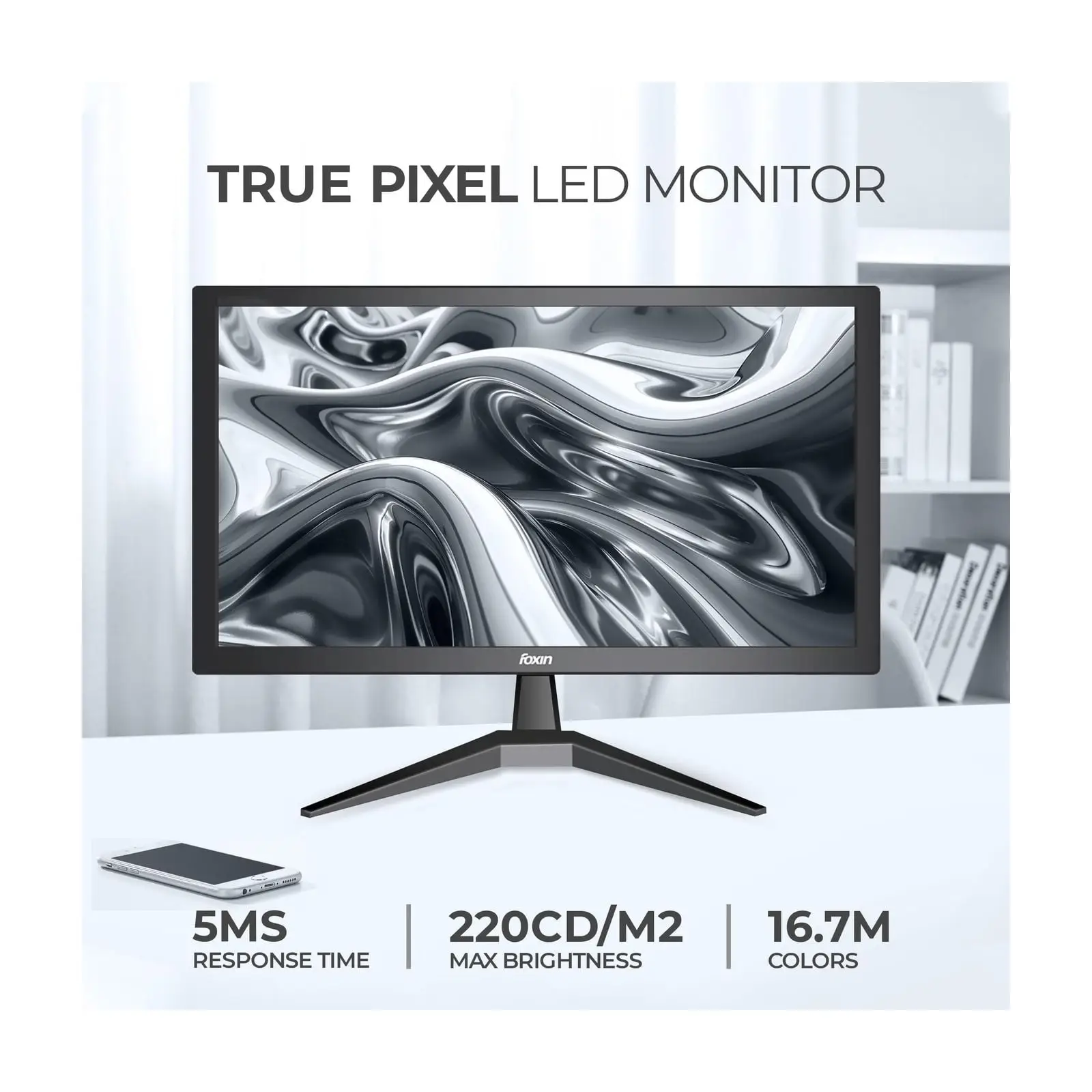 Foxin 19.5 inch Crystal Flat LED Monitor