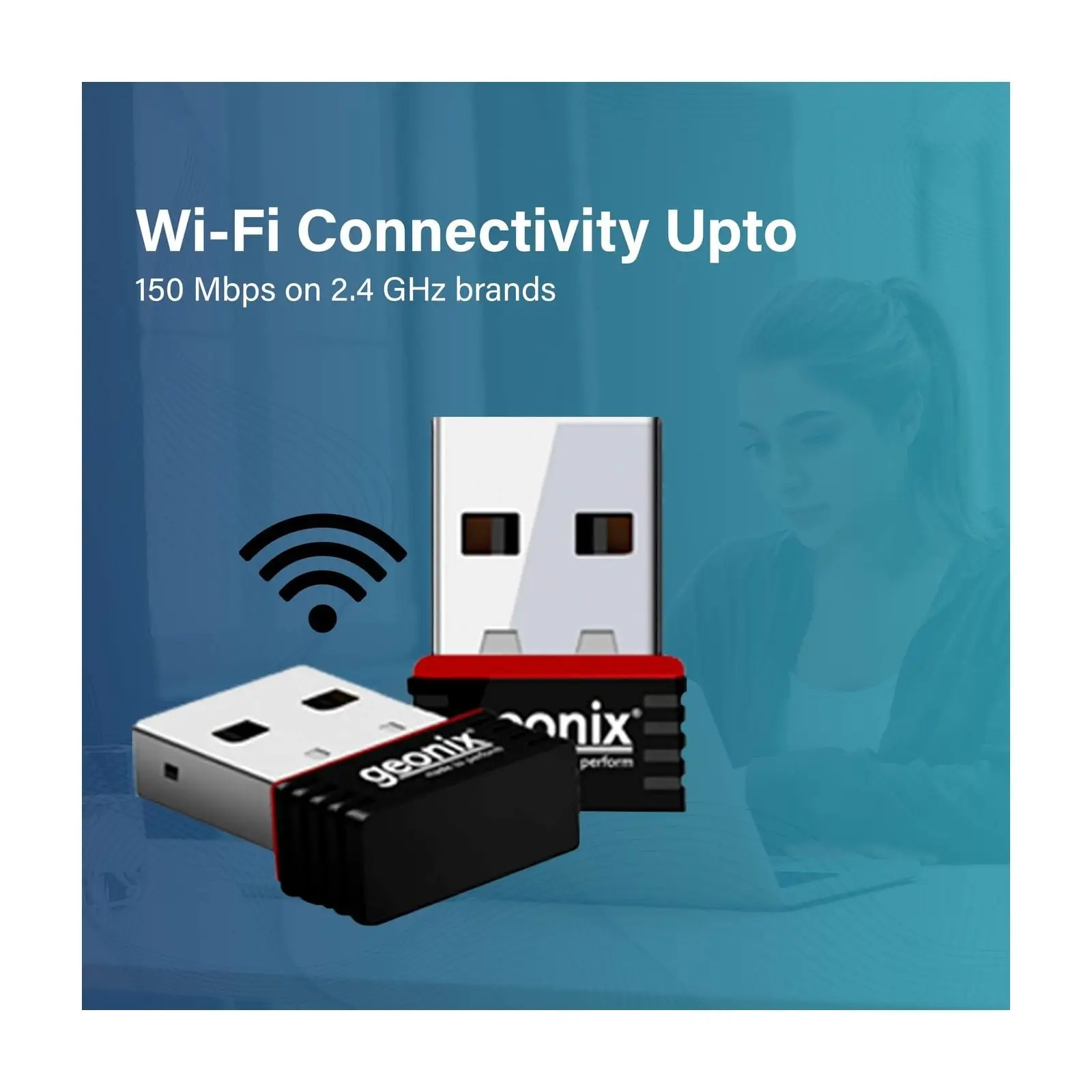 GEONIX USB Wi-Fi Adapter 150Mbps