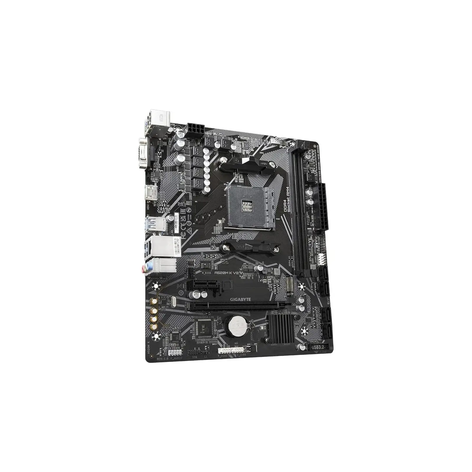 GIGABYTE A520M K V2 Micro-ATX AM4 DDR4 Motherboard