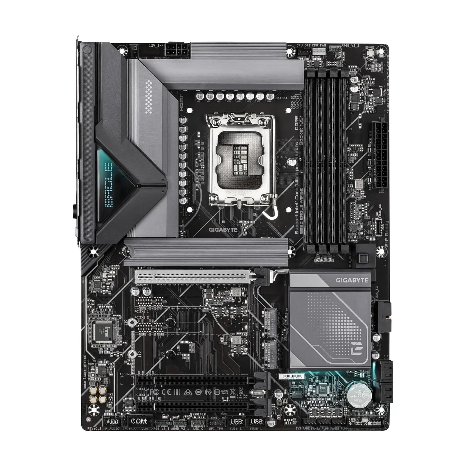 GIGABYTE B860 Eagle WIFI6E Intel LGA 1851 DDR5 ATX Motherboard