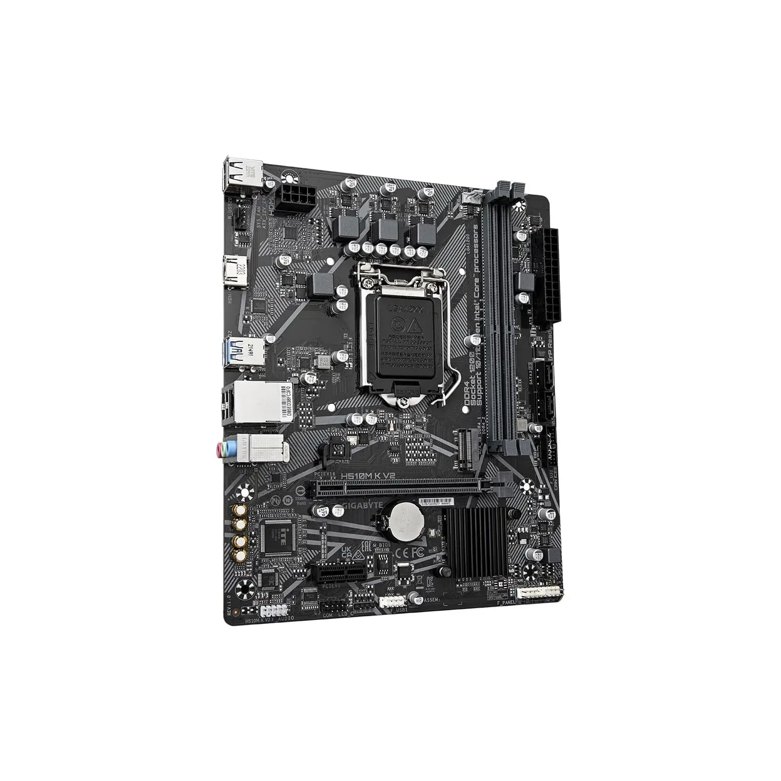 GIGABYTE H510M K V2 Micro ATX Motherboard, 3 year warranty