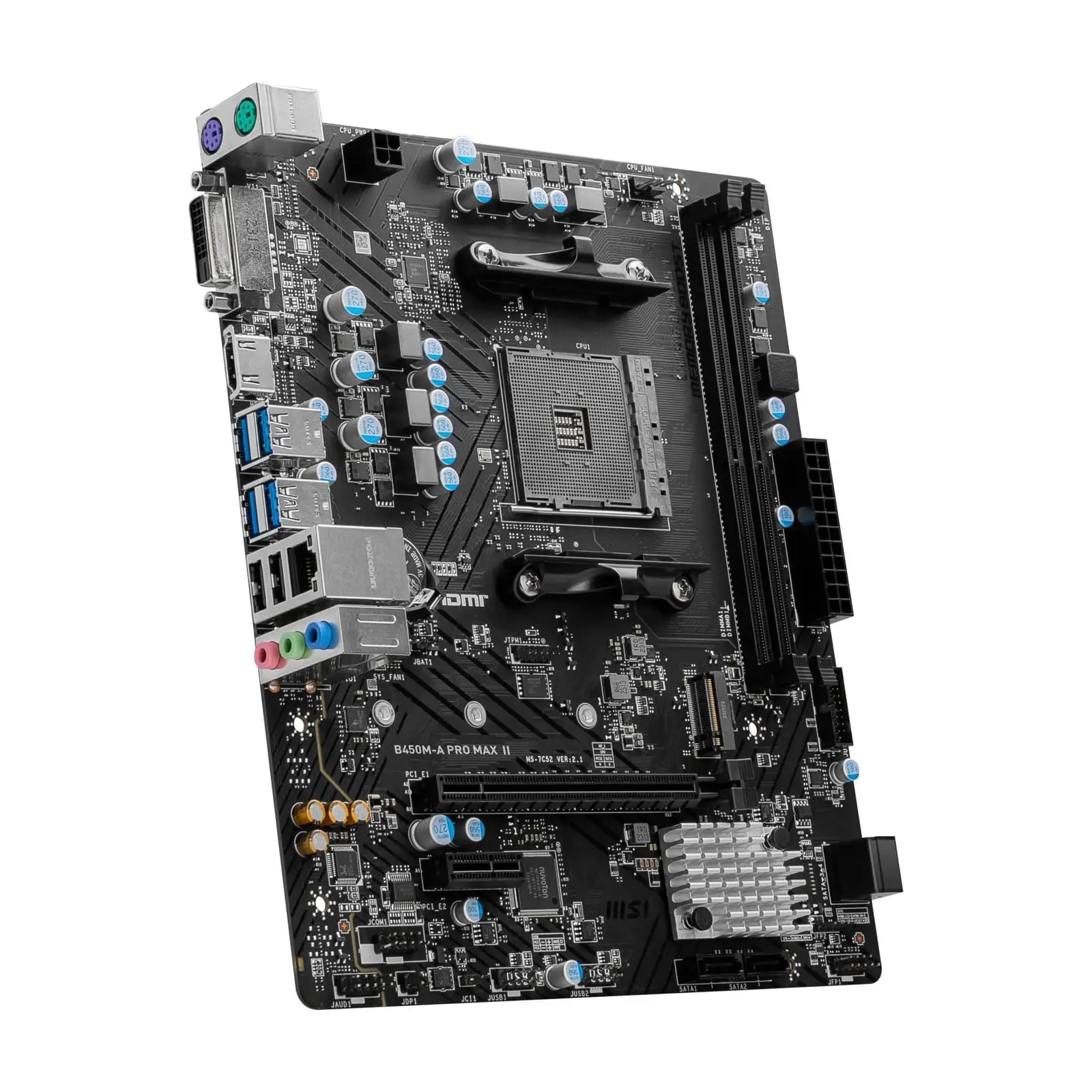 MSI B450M-A PRO MAX II Motherboard (AM4 Socket)