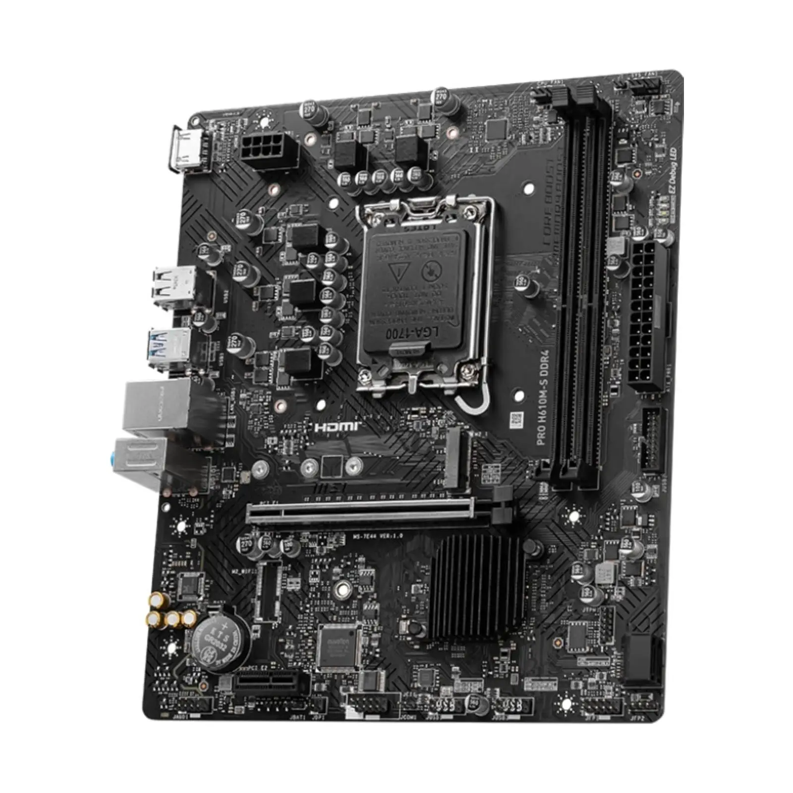 MSI PRO H610M-S DDR4 Micro-ATX Motherboard