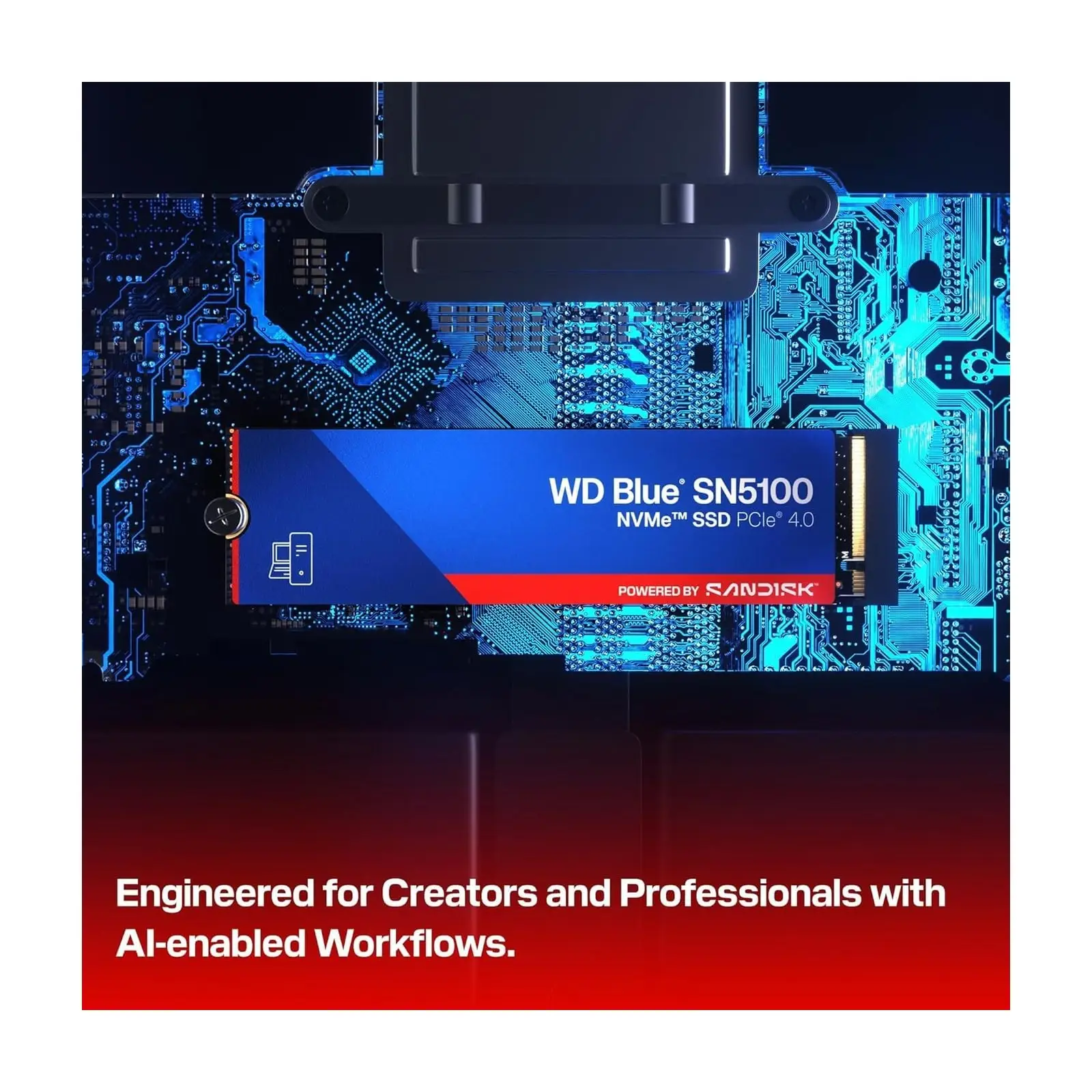 SanDisk WD Blue SN5100 1TB NVMe PCIe Gen4 SSD
