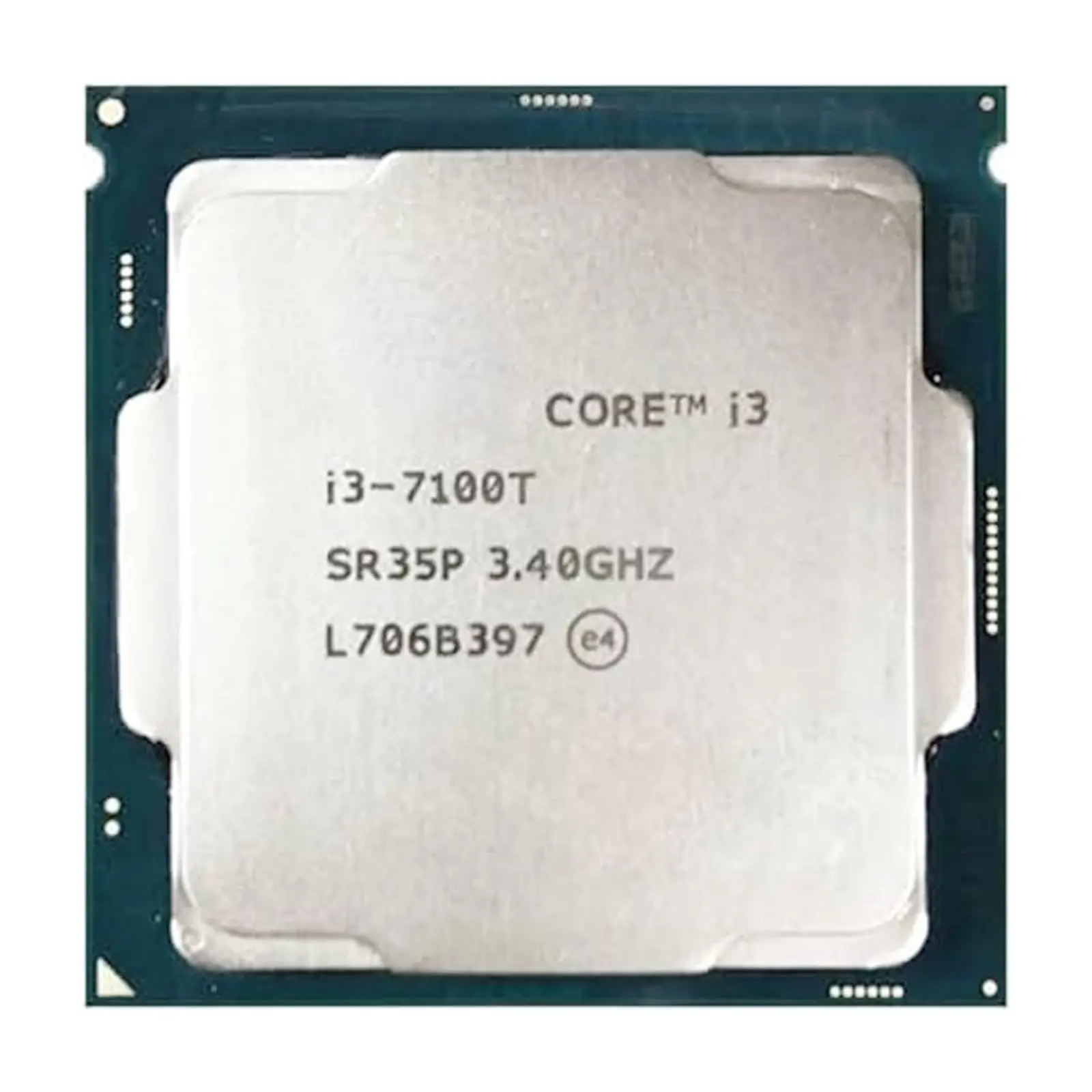 Intel Core i3 7th Generation LGA 1151 Desktop Processor, 1yr warranty